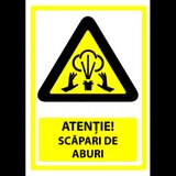 Semn pentru scapari de aburi